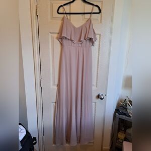 Birdy Grey powder pink formal dress - fits large